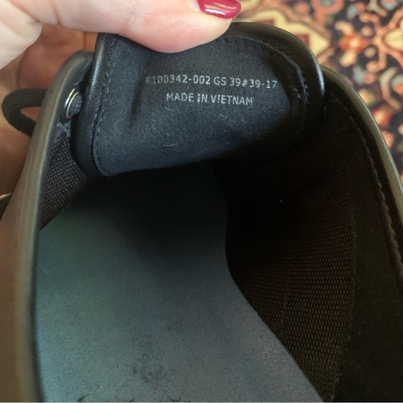 Camper Leather Lace-Up Sneakers - Picture 9 of 9